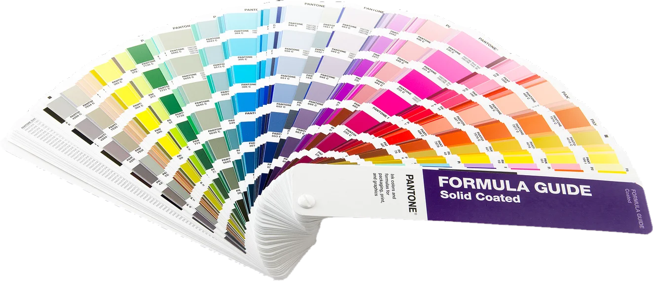 Pantone Formula Guide — vzorkovník farieb, VIENALA Košice